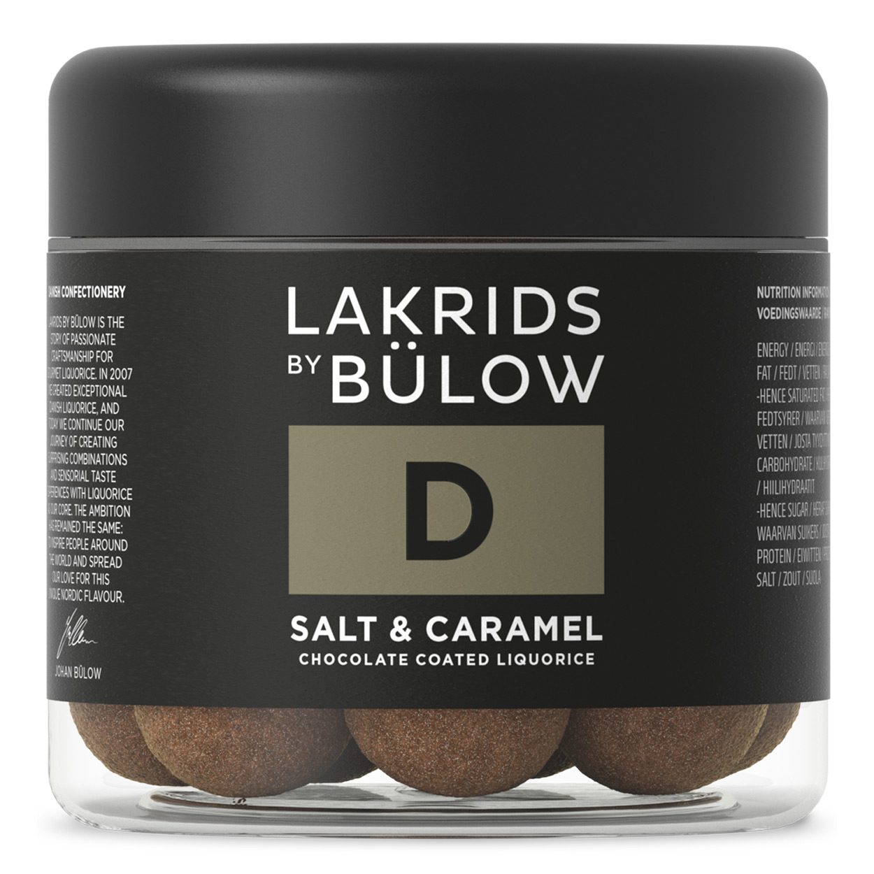 Lakrids By Bülow D SALT CARAMEL LAKRITZE MIT SALZ KARAMELL