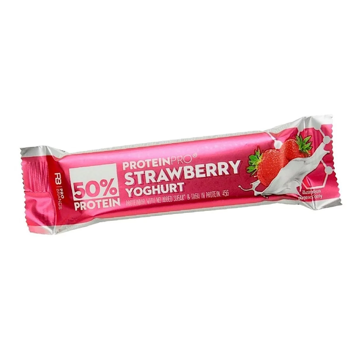 ProteinPro Strawberry Yoghurt (45g) 1