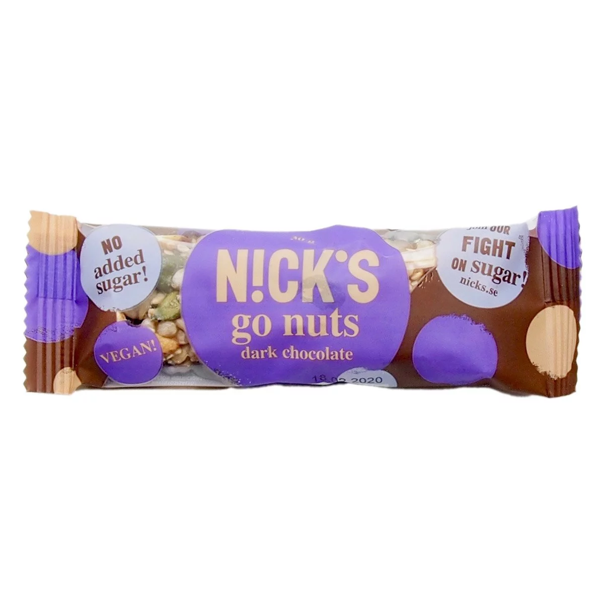 NICK'S GoNuts dark chocolate (30g) 1