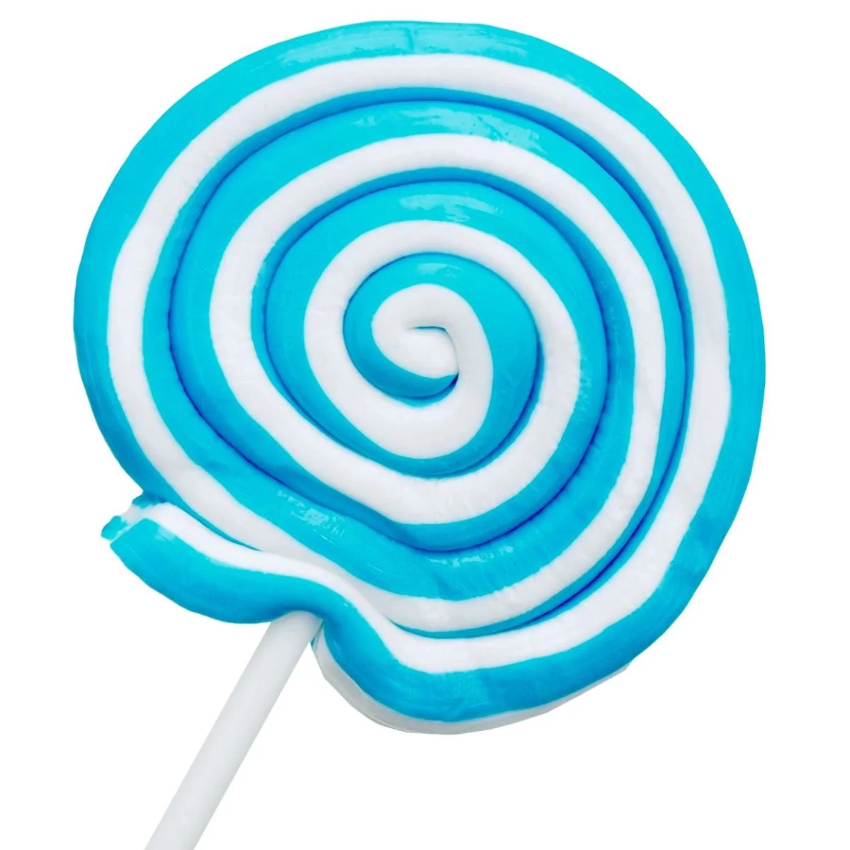 Spiral-Lolli Blau/Weiß (80g) 1