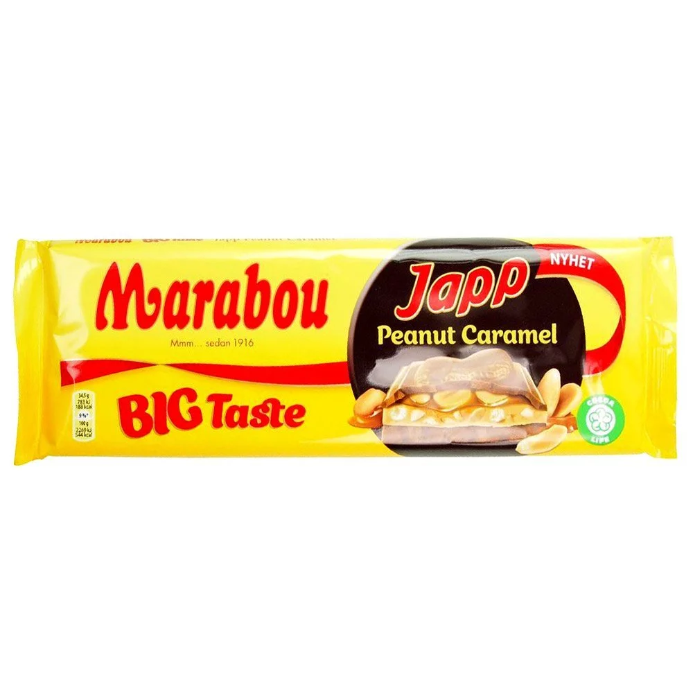 Marabou BIG Taste Japp Peanut Caramel (276g) 1