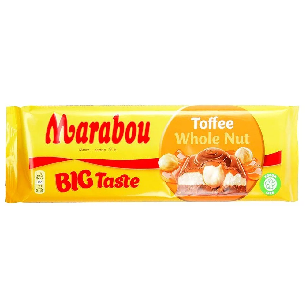 Marabou BIG Taste Toffee Whole Nut (300g) 1