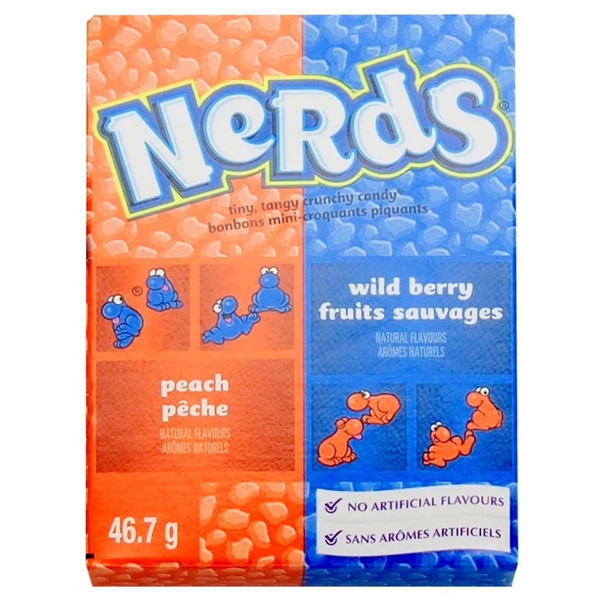 Nerds Peach/Wild Berry (46,7g) 1