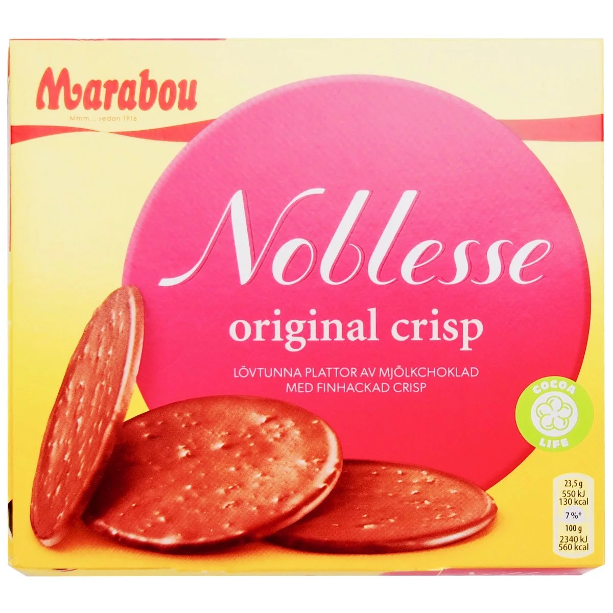 Marabou Noblesse original crisp (150g) 1