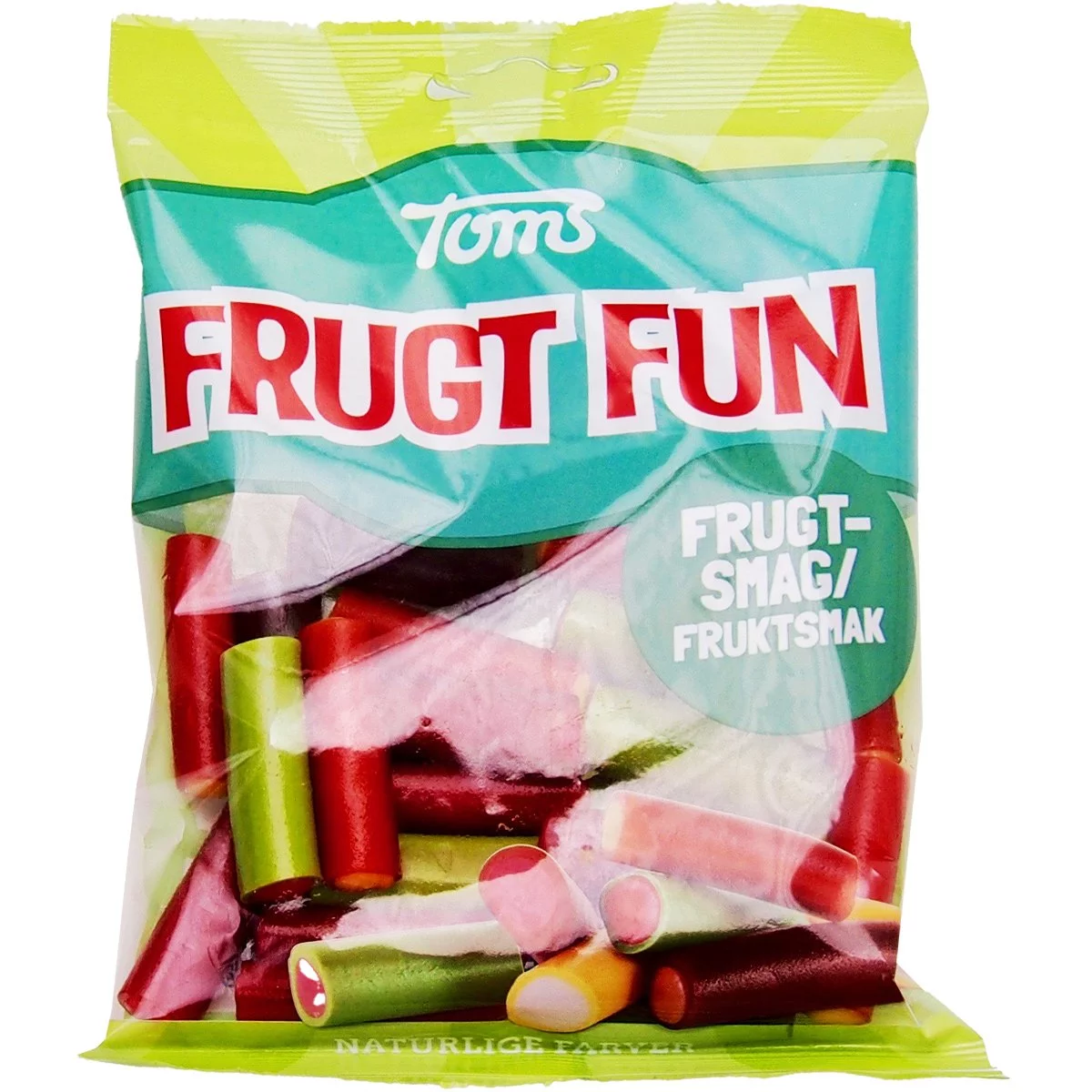 Toms Frugt Fun Sour - mit Frucht- und Colageschmack (125g) 1