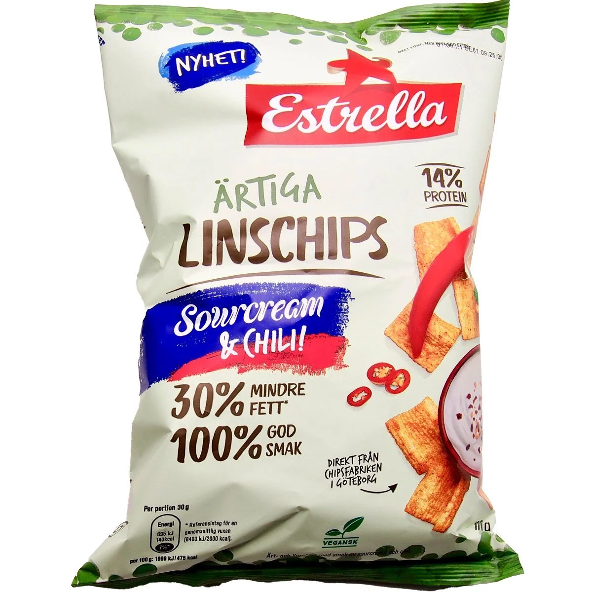 Estrella Linschips Sourcream & Chili (100g) 1