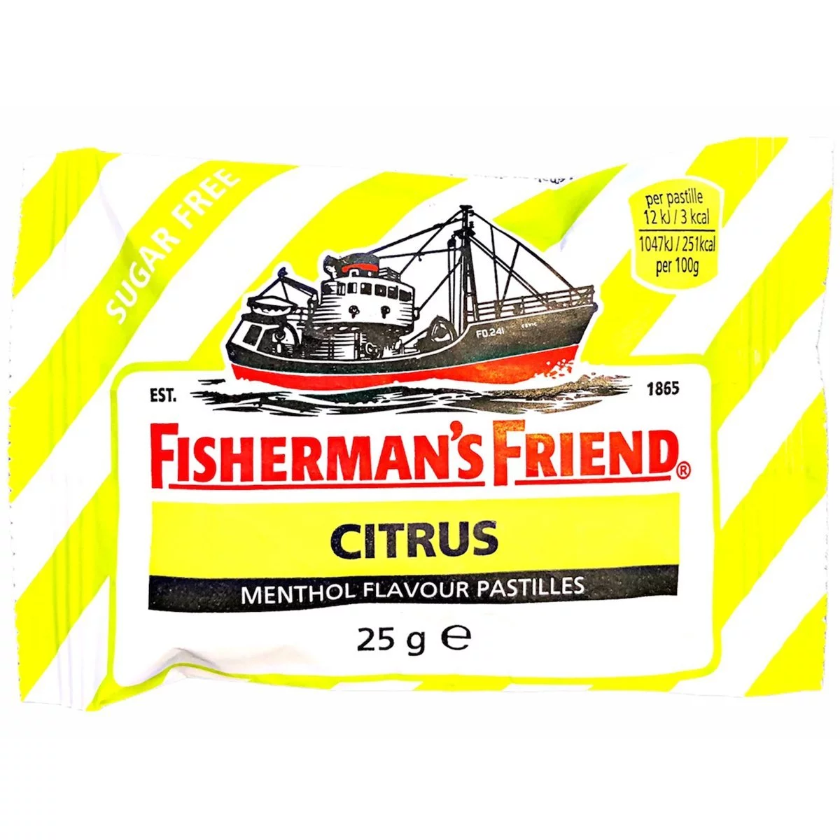 Fisherman's Friend Citrus ohne Zucker (25g) 1