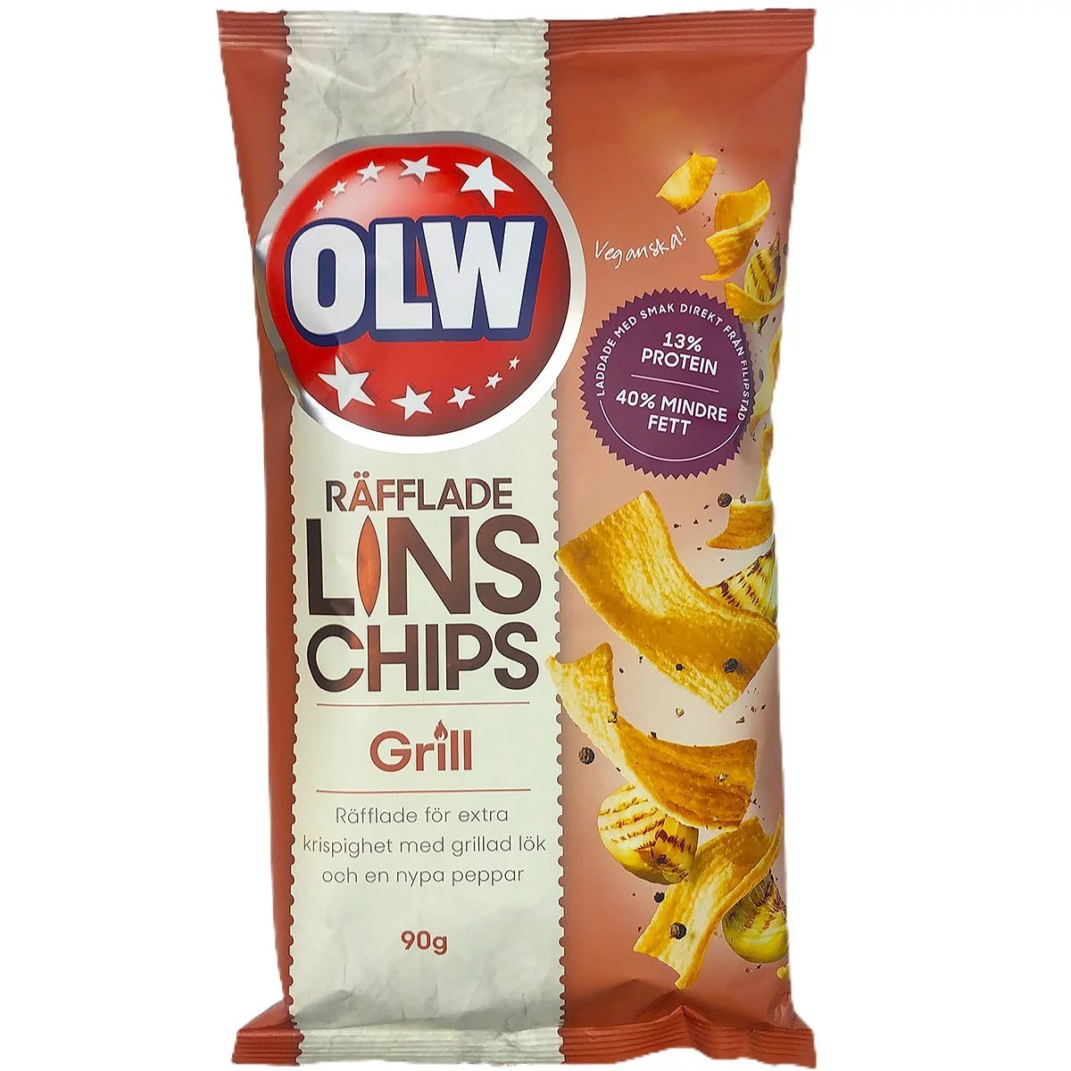 OLW Linschips Grill (90g) 1