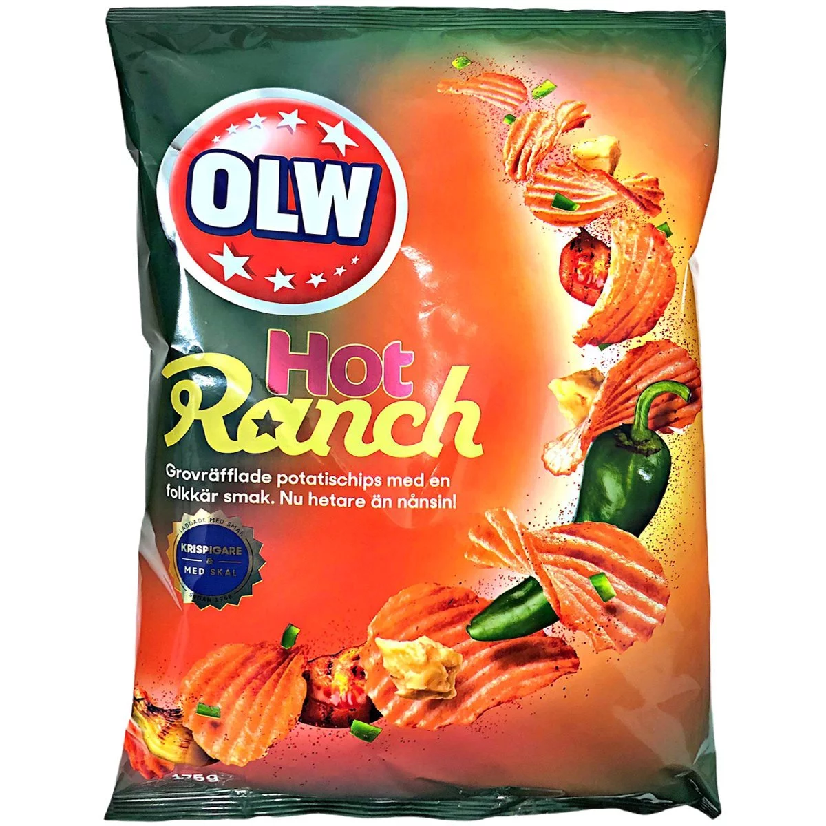 OLW Hot Ranch Chips (175g) 1