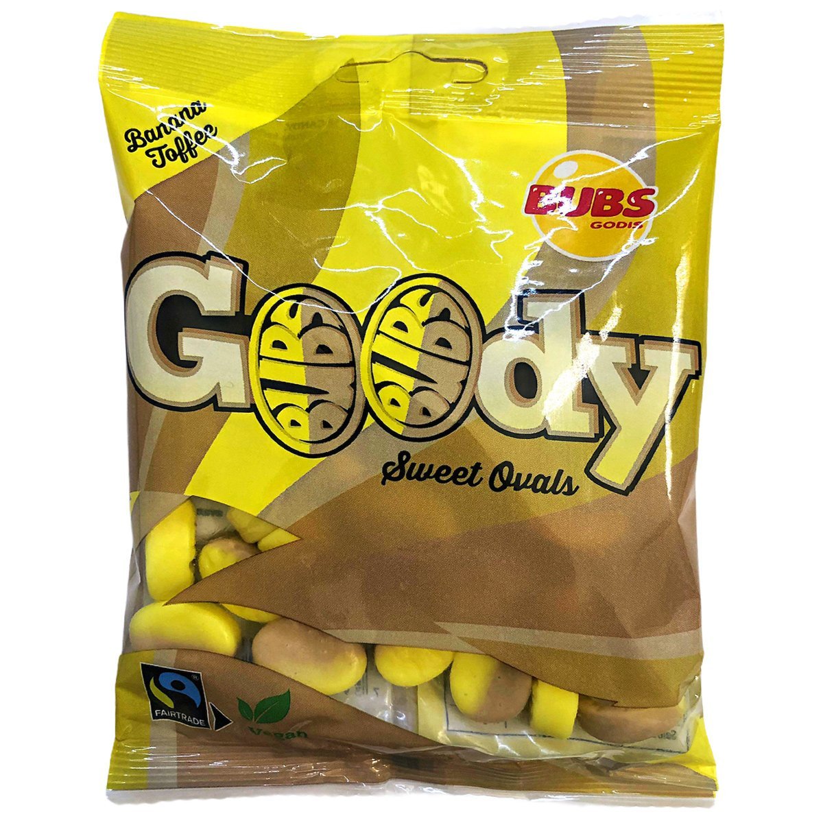 Bubs Goody Sweet Ovals Banana Toffee G Naschhaus Schweden Shop