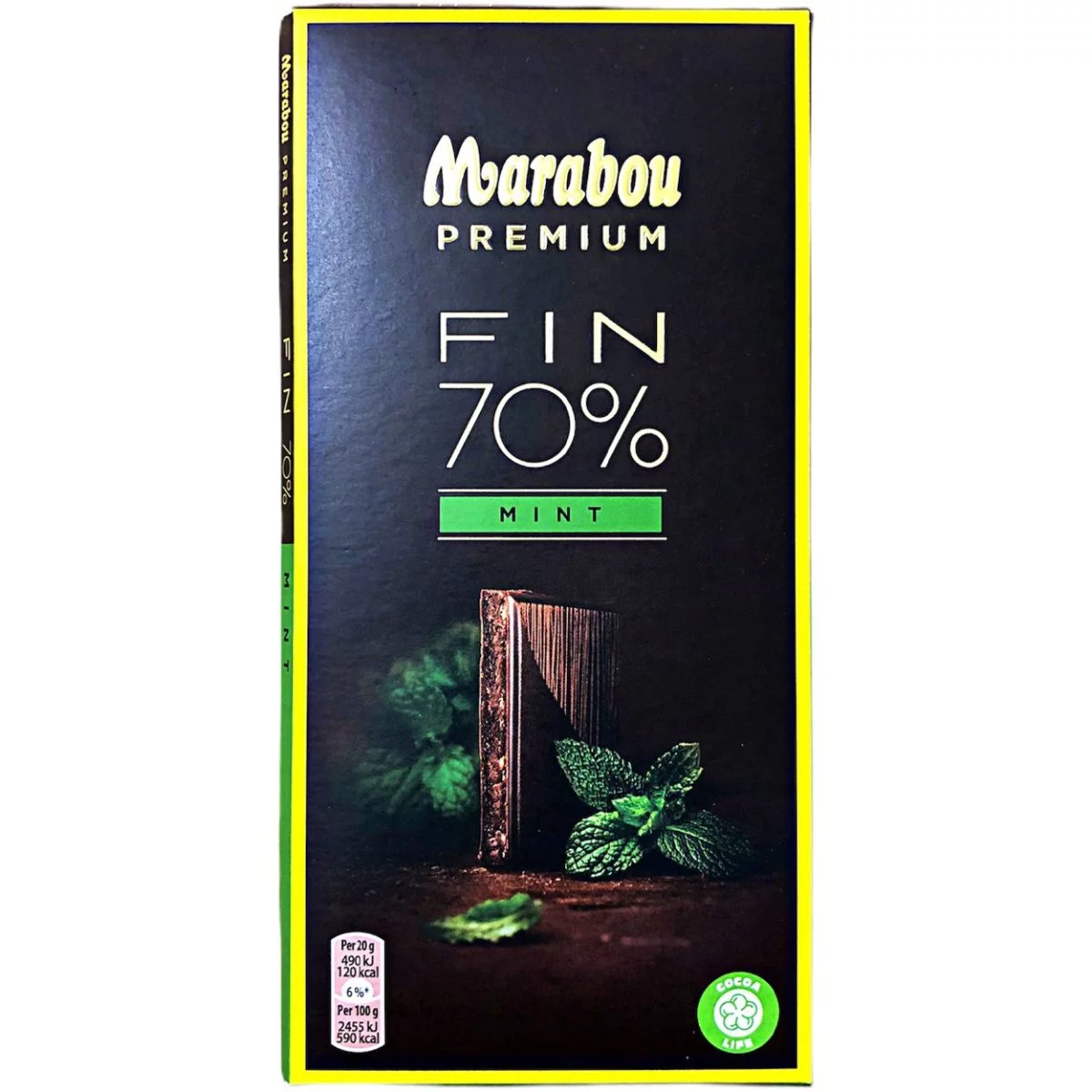 Marabou Premium FIN 70 % Mint (100g) 1