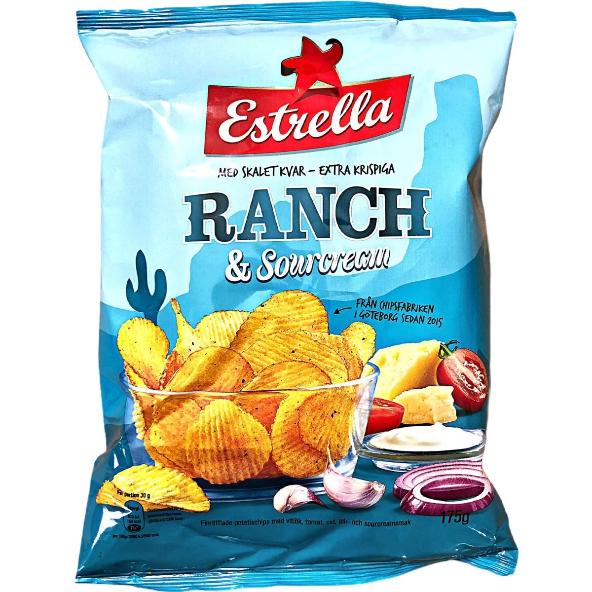 Estrella Chips Ranch & Sourcream (175g) 1