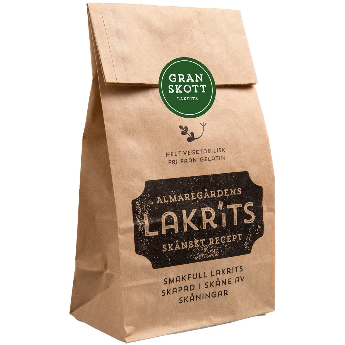 Almaregårdens Lakritz Granskott aus Schweden - Lakritzstückchen mit Fichtenspitzen-Aroma (150g) 1
