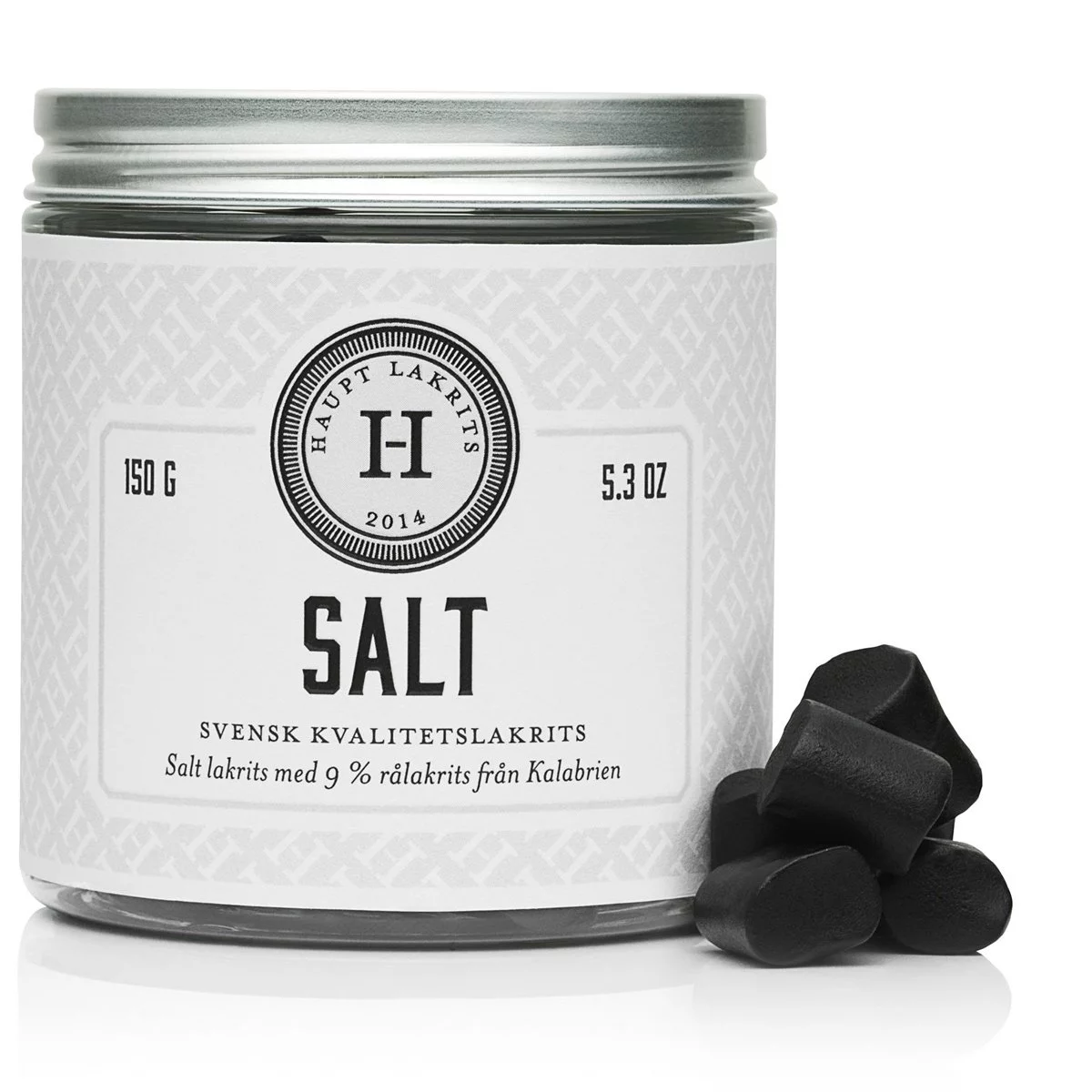 Haupt Lakrits SALT Lakritzstücke salzig, (150g) 1
