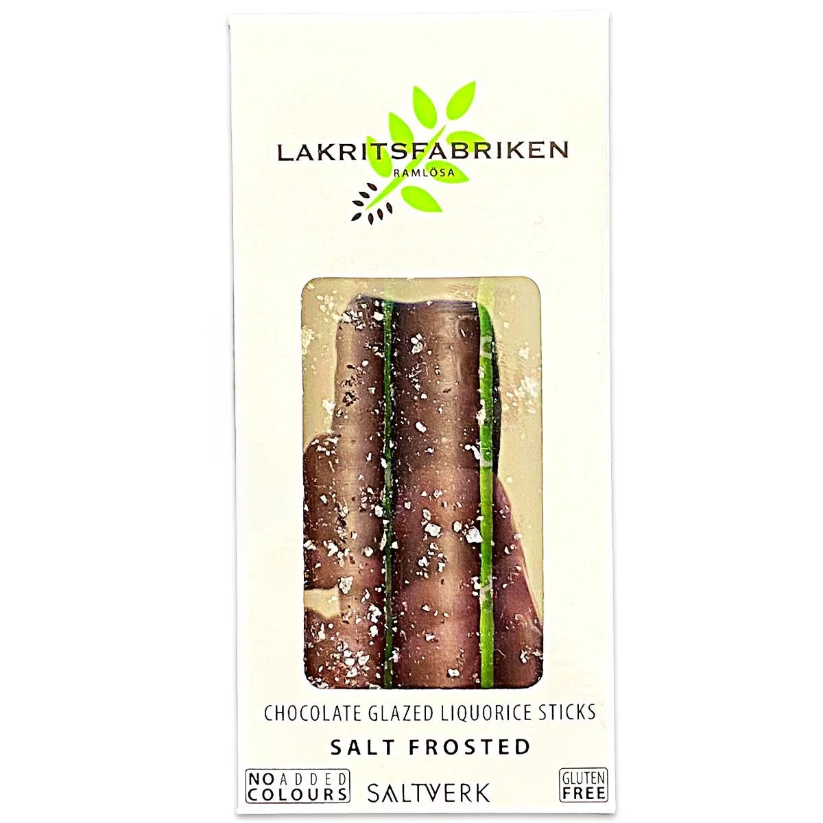Lakritsfabriken Lakritz-Sticks salzig - Liquorice Sticks Salt Frosted (45g) 1