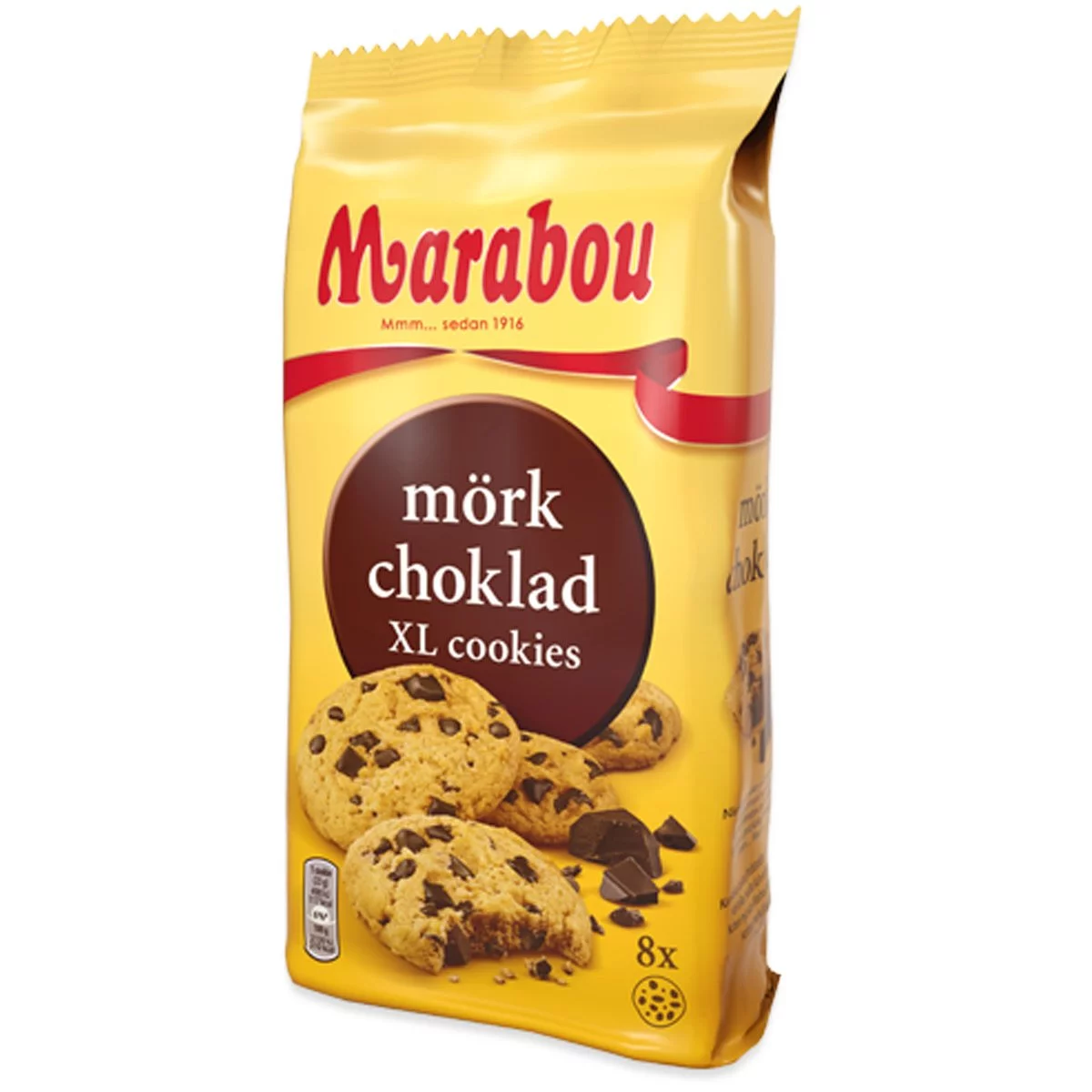 Marabou Mörk XL Cookies (184g) 1