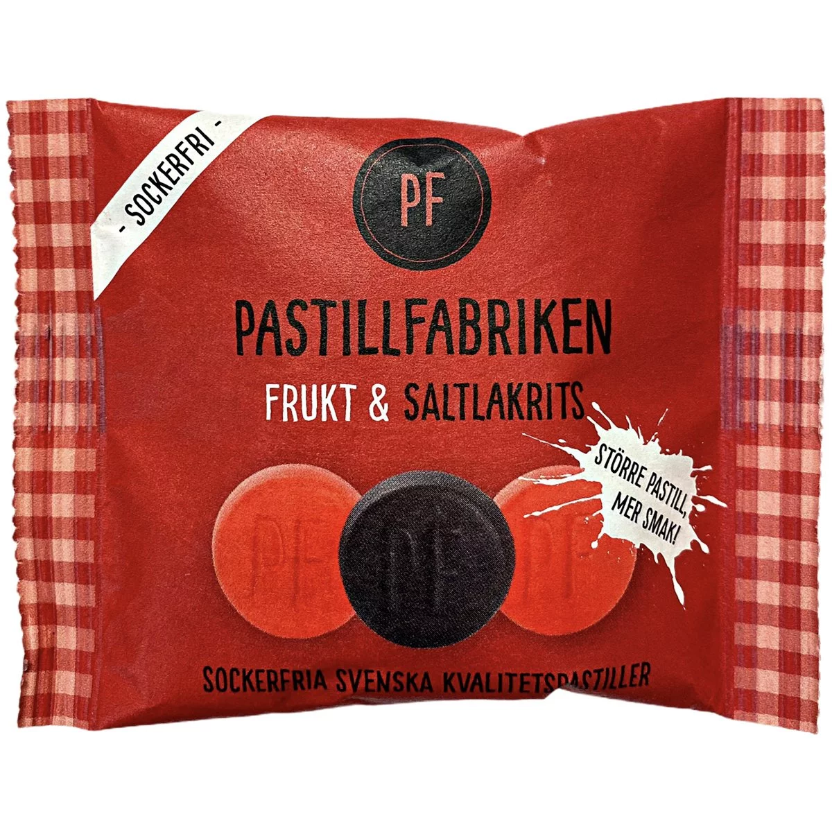 Pastillfabriken Frukt & Saltlakrits (FRUCHT- & SALZLAKRITZ) (25g) 1