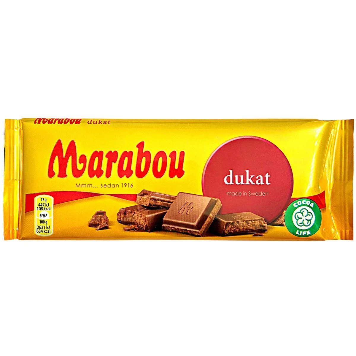 Marabou Dukat - Milchschokolade mit Pralinencremefüllung (100g) 1