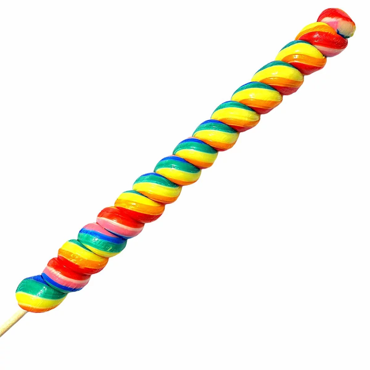 Riesen Regenbogen-Spiral-Stange (ca. 110g, 23 cm Länge) 1