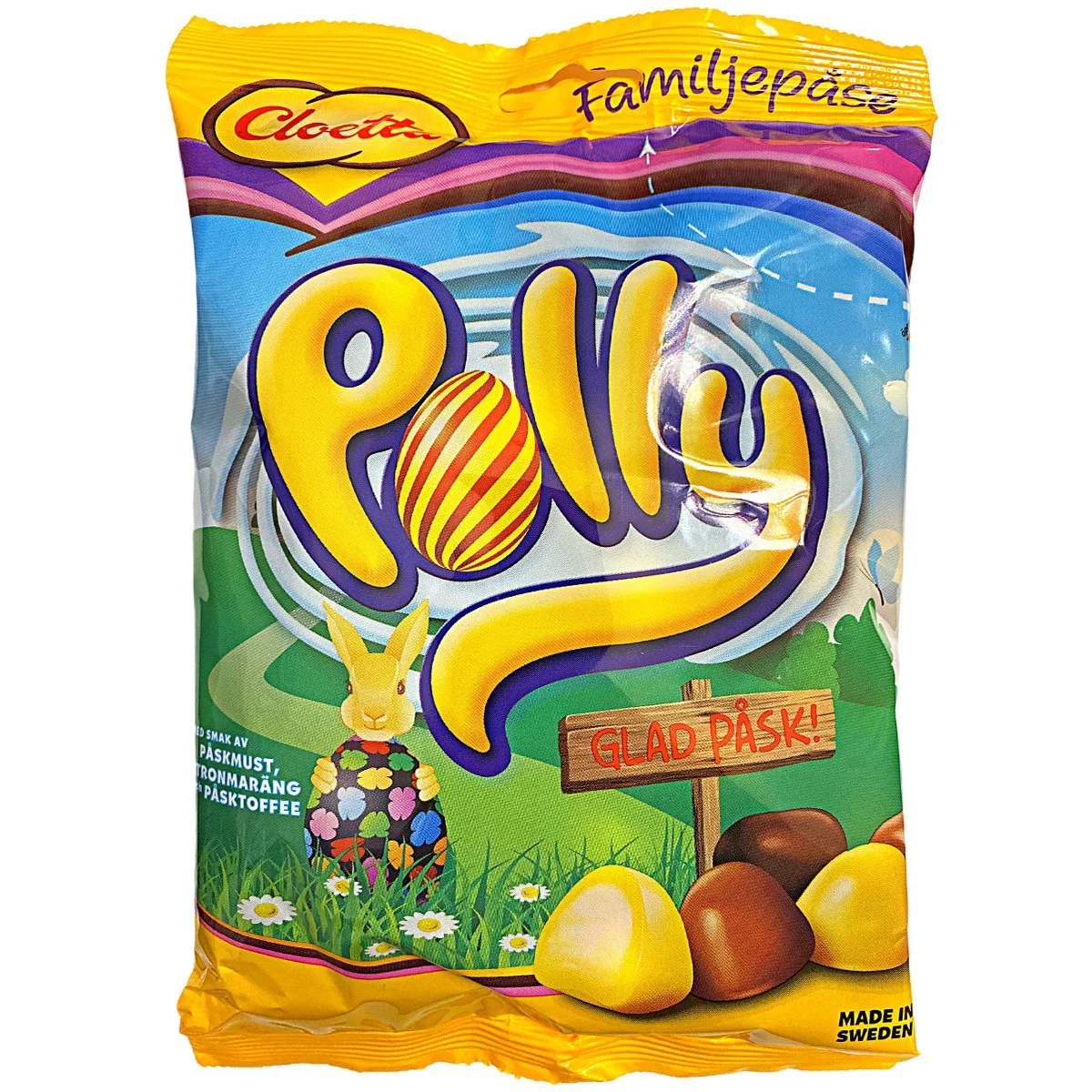 CLOETTA Polly Pask - Frohe Ostern, große Tüte - Familienpackung (300g) 1