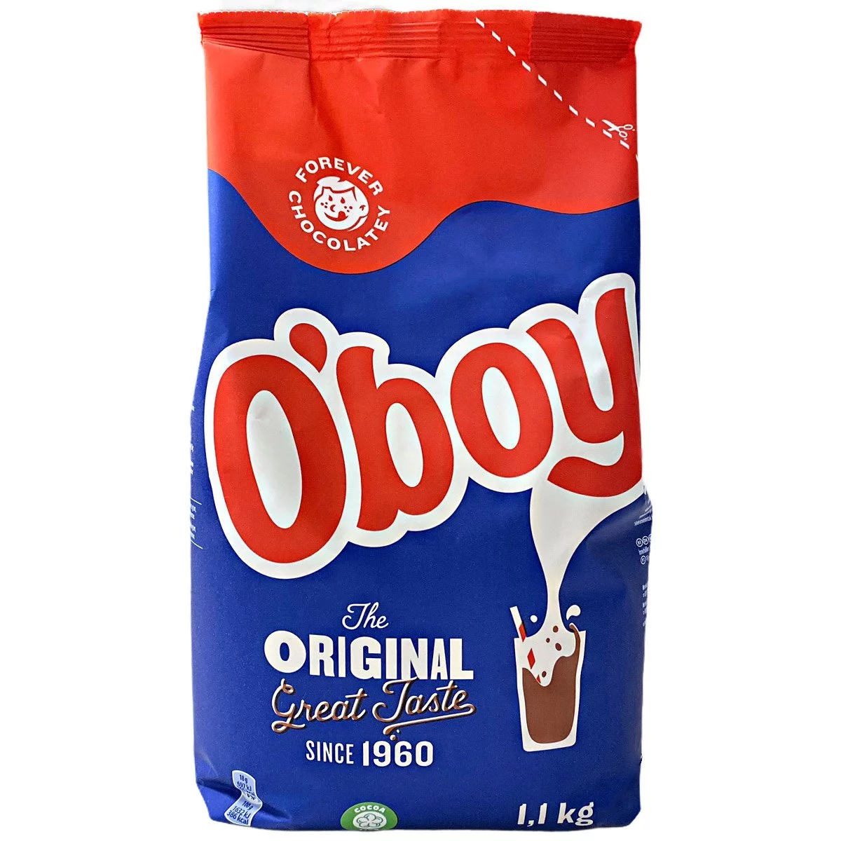 O’Boy Original Kakaopulver - BIG PACK 1100g - Oboy 1