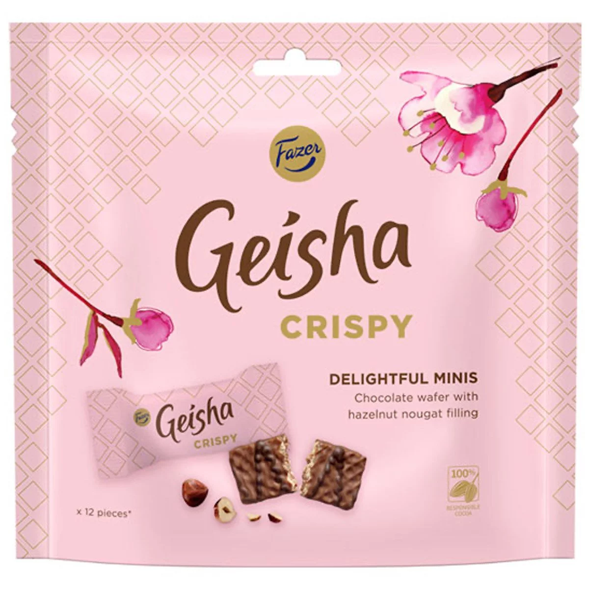Fazer Geisha Crispy Minis (120g - 11 Stück im Beutel) 1
