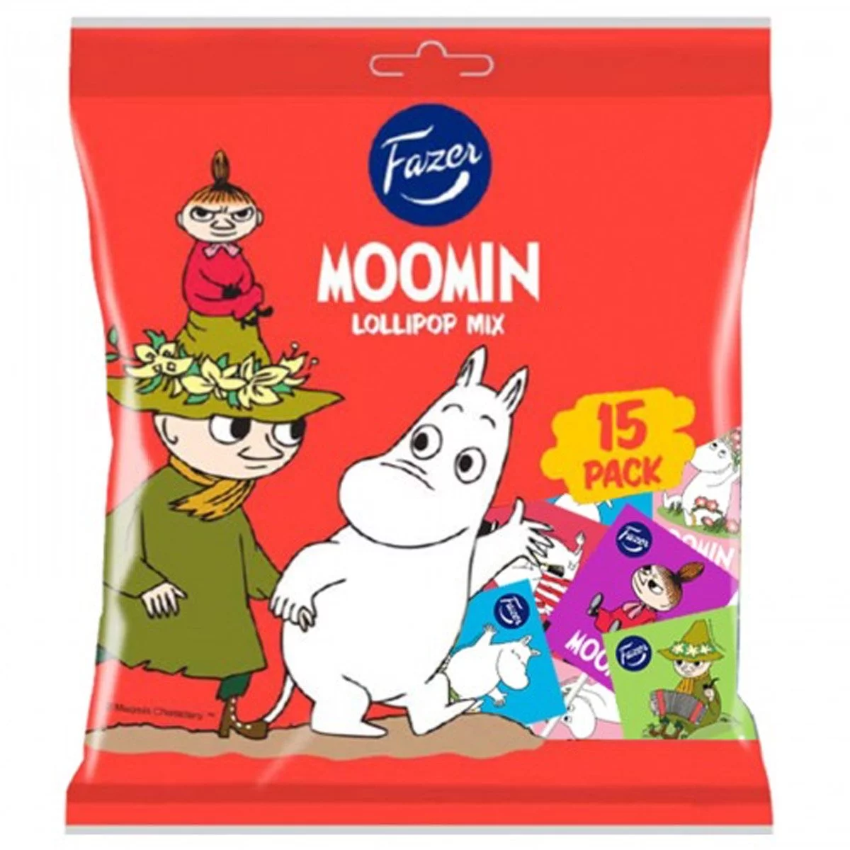 Fazer, Moomin Lollipop Mix (120g) 1