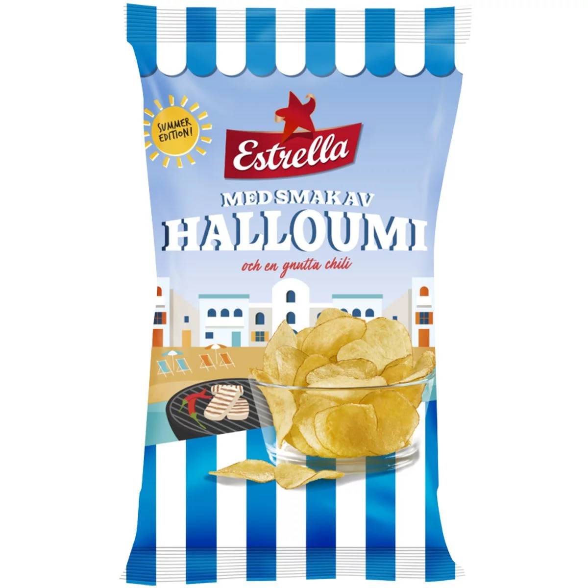Estrella Halloumi und eine Prise Chili - Chips (175g) 1