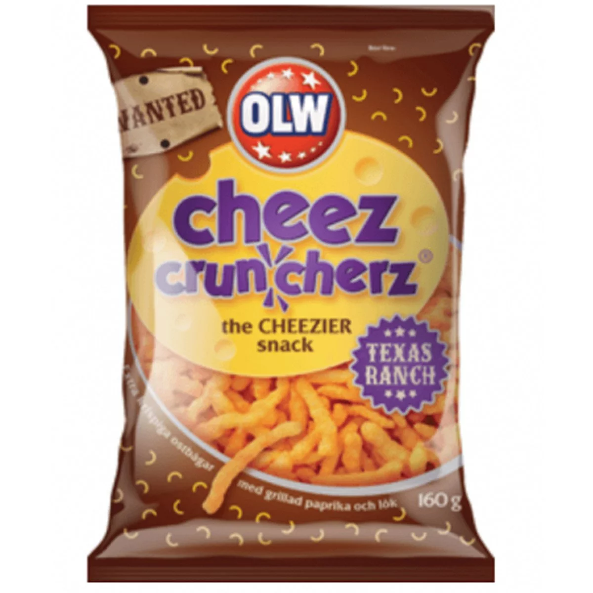 OLW Cheez Cruncherz (160g) 1