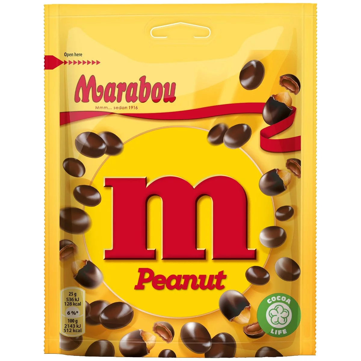 Marabou M Peanut Partysize (200g) 1