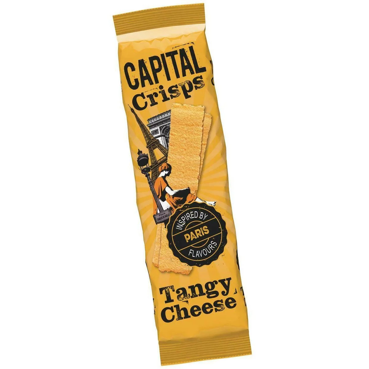Capital Crisps - Paris - Tangy Cheese (75g) 1
