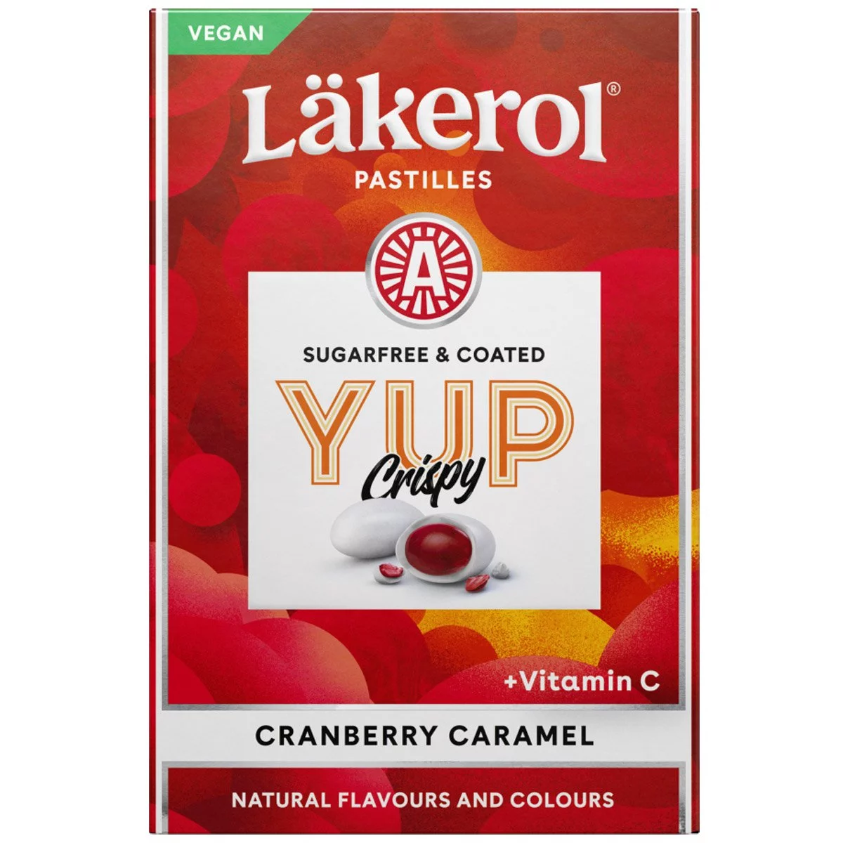 Läkerol Yup Crispy Cranberry Caramel (40g) 1