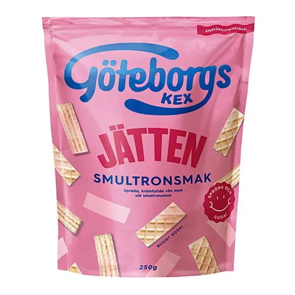 Göteborgs Jätten Smultronsmak (250g) 1
