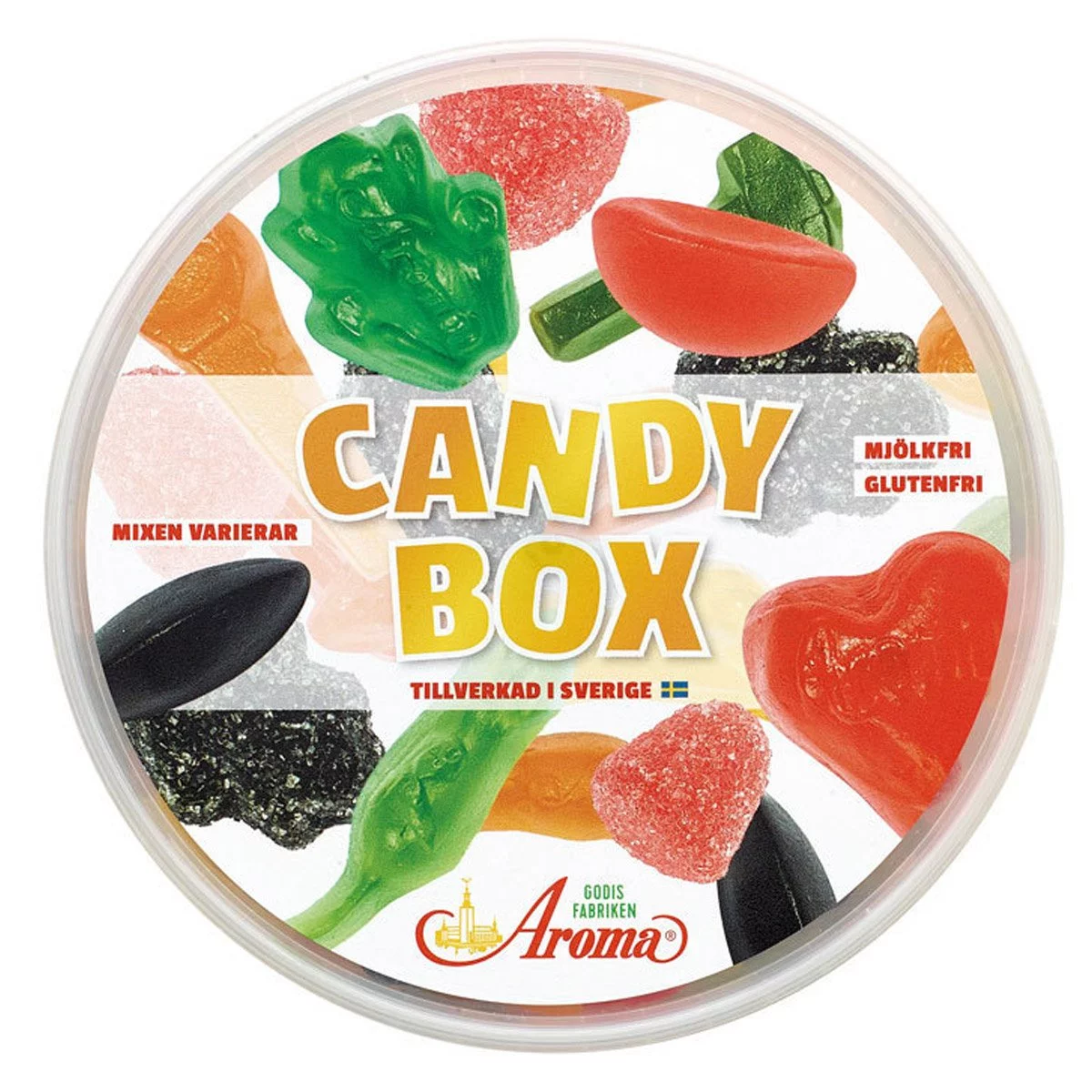 Aroma Candy Box - Milchfrei & Glutenfrei (900g) 1