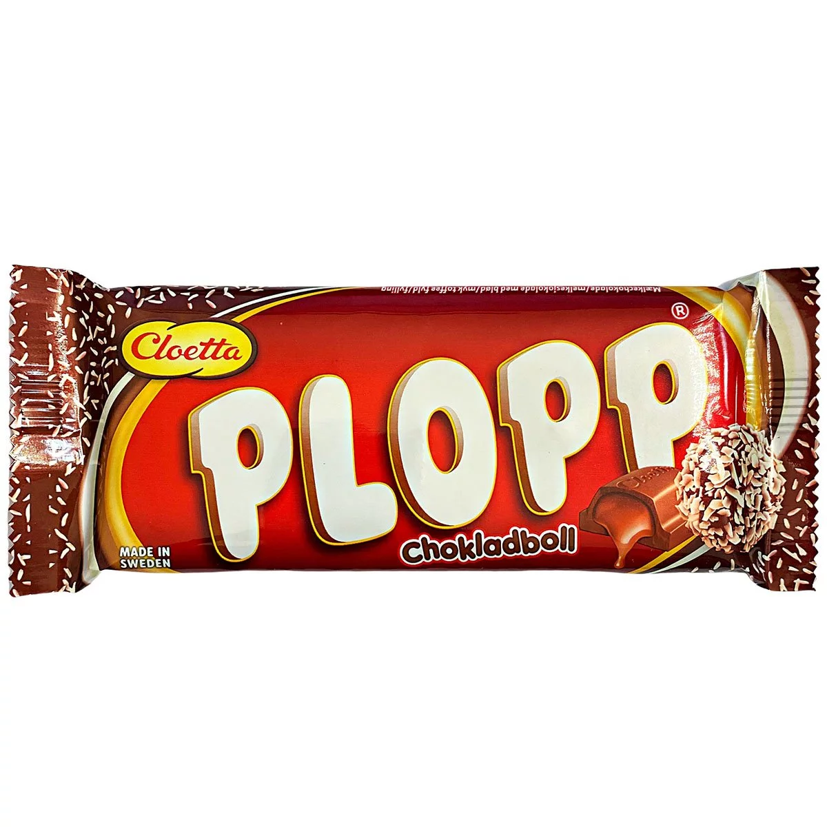 Cloetta Plopp Chokladboll (80g) 1