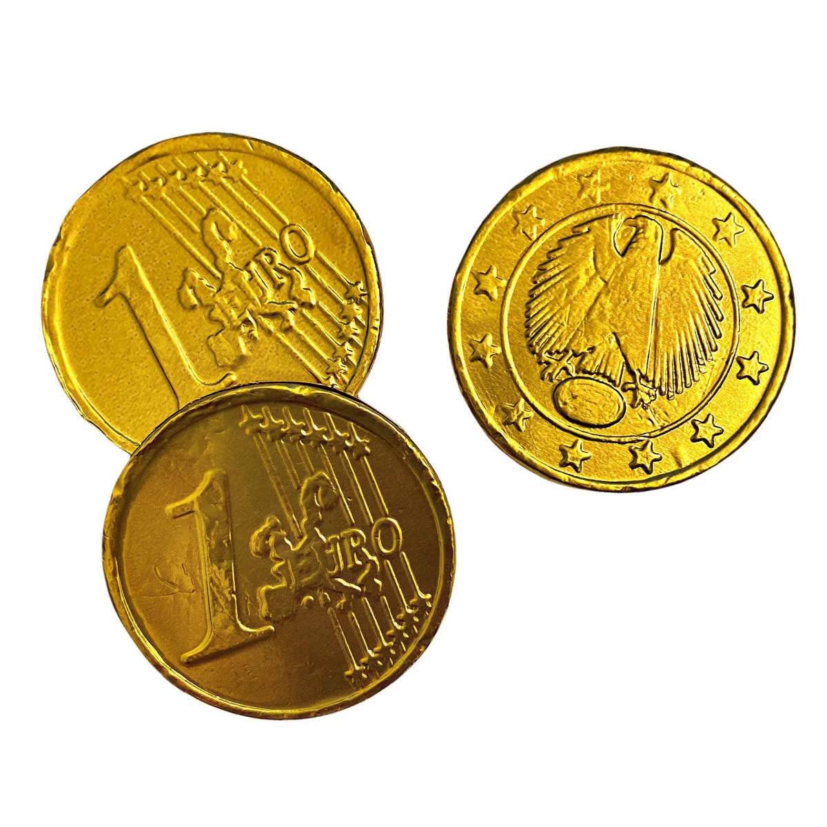 MILK CHOCOLATE EURO COINS (40mm) 1
