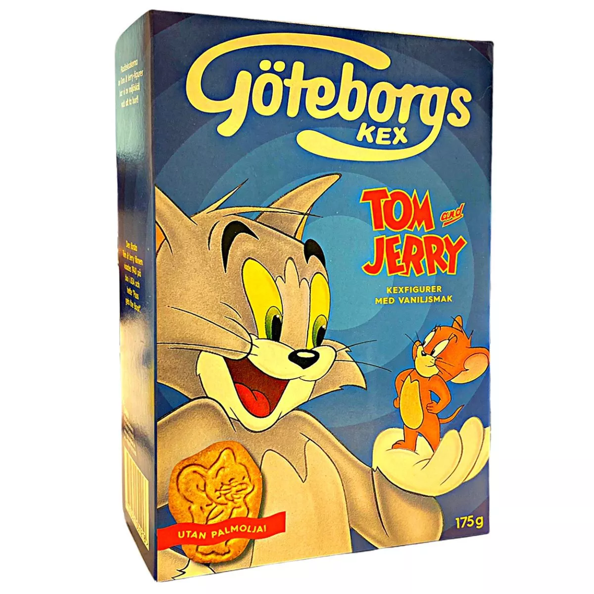 Göteborgs TOM AND JERRY - lustige Keksfiguren mit Vanillegeschmack (175g) 1