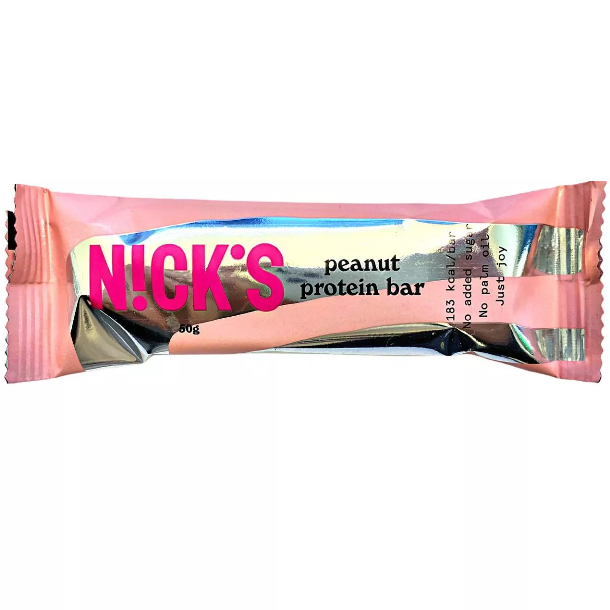NICK'S Protein bar peanut - ohne Zuckerzusatz (50g) 1