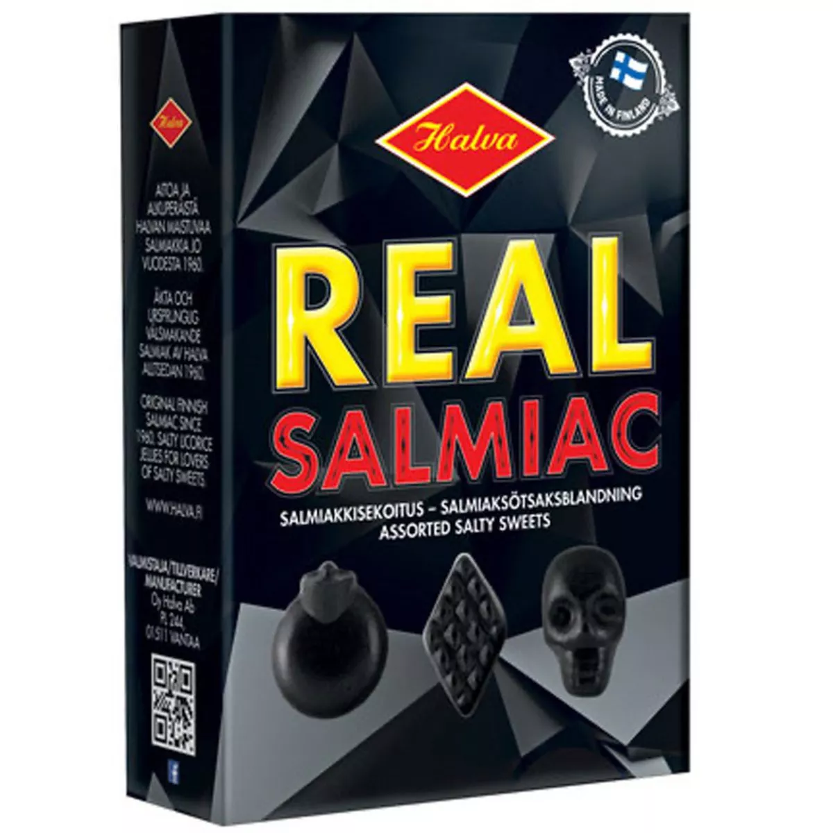 Halva Real Salmiac Box (230g) 1