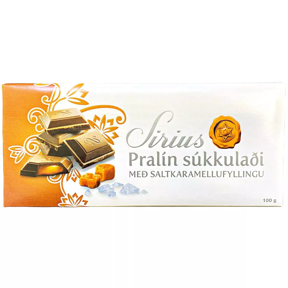 Noi Sirius Rjomasukkuladi Schokolade Praline-Karamell (100g) 1