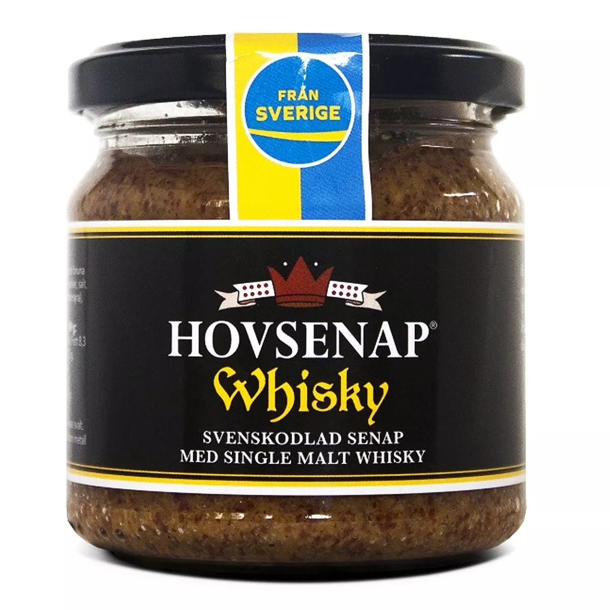 Hovsenap Whisky - Senf mit Whisky (185g) 1