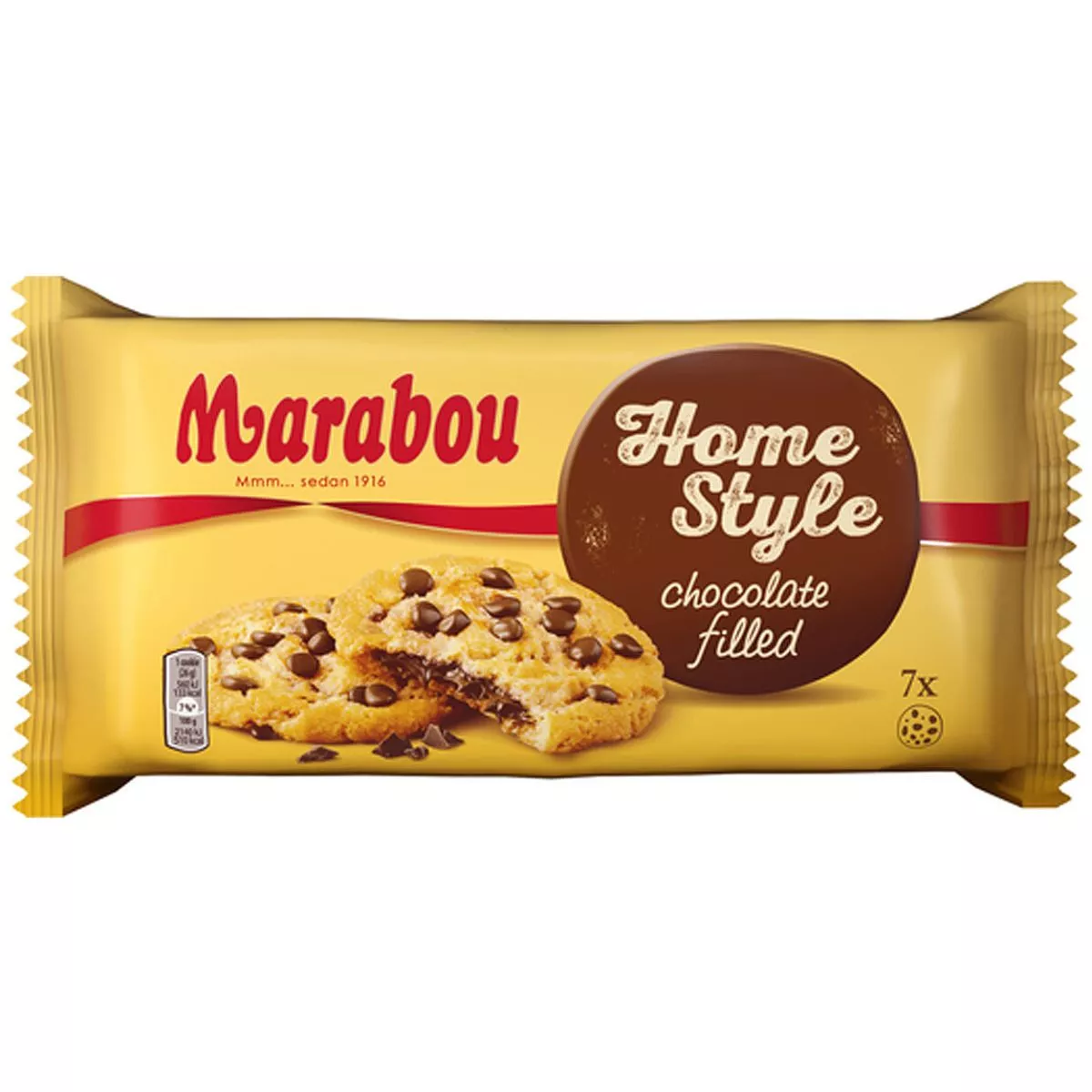 Marabou Homestyle Cookies Chocolate filled (156g) 1