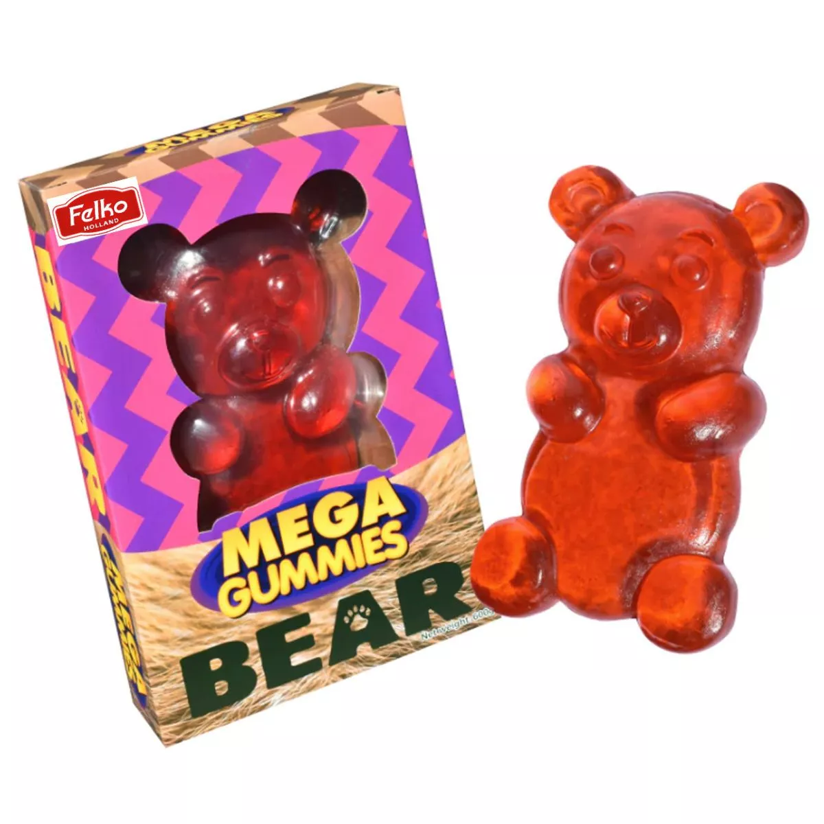 Mega Gummy Bear (600g) 1