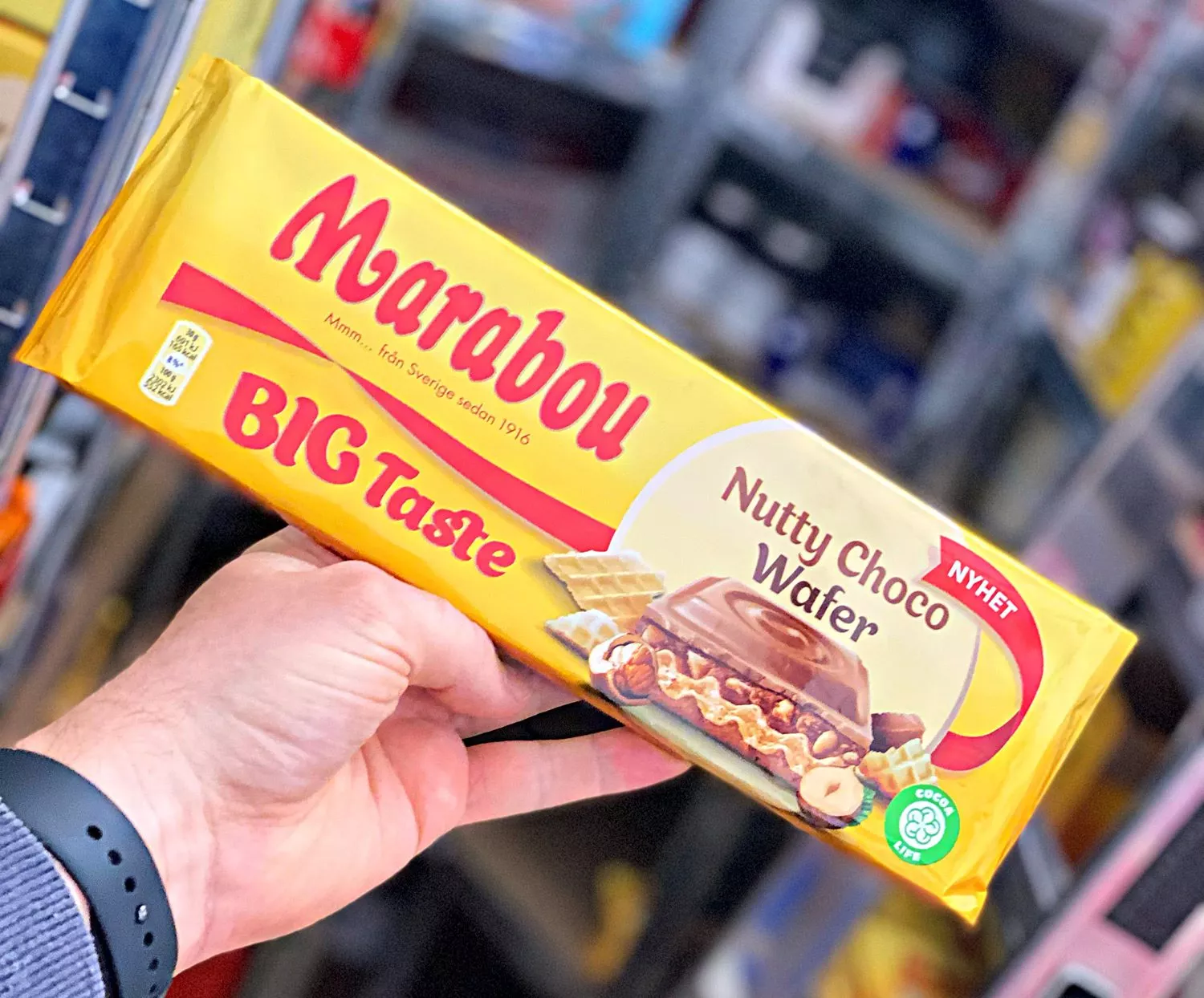 Neu von Marabou - Big Taste Nutty Choco Wafer 1