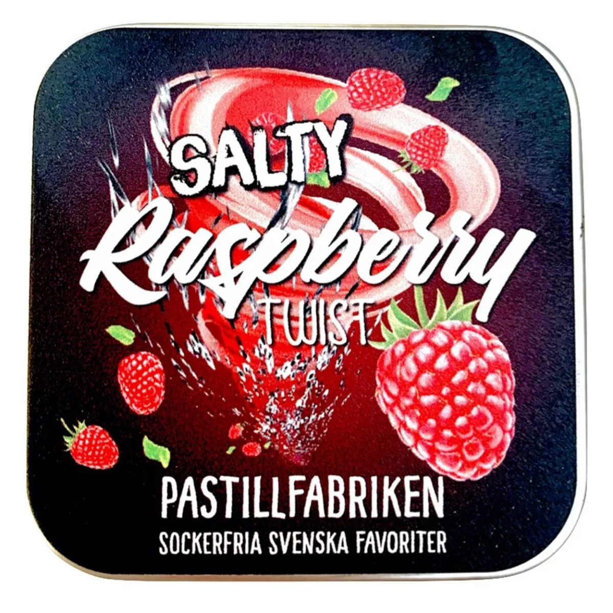 Pastillfabriken Salty Raspberry Twist (25g) 1