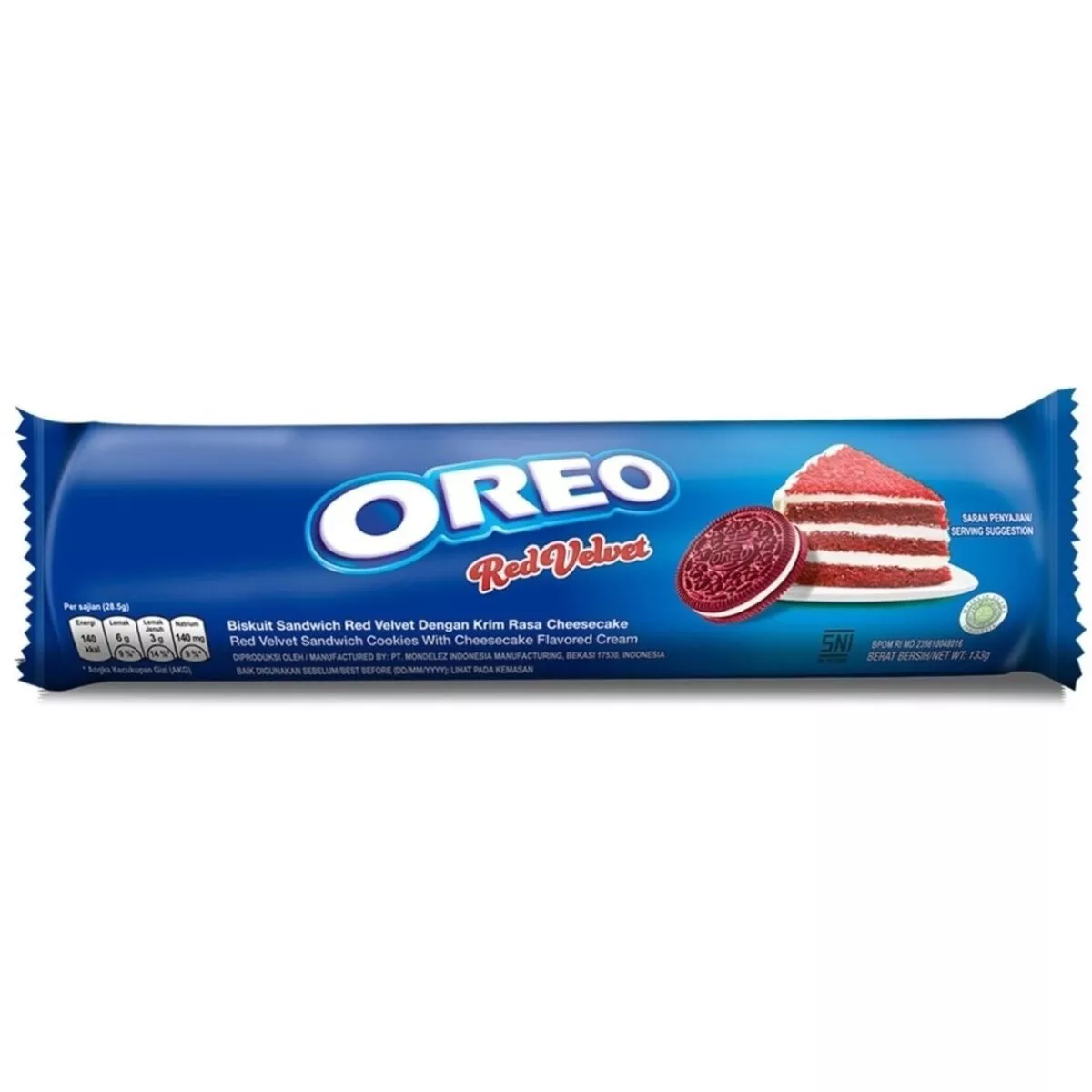 Oreo Cookies Red Velvet (123g) 1