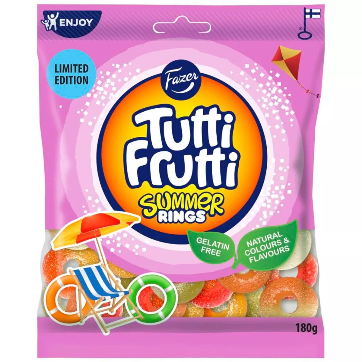 Tutti Frutti Rings Summer edition (180g) 1