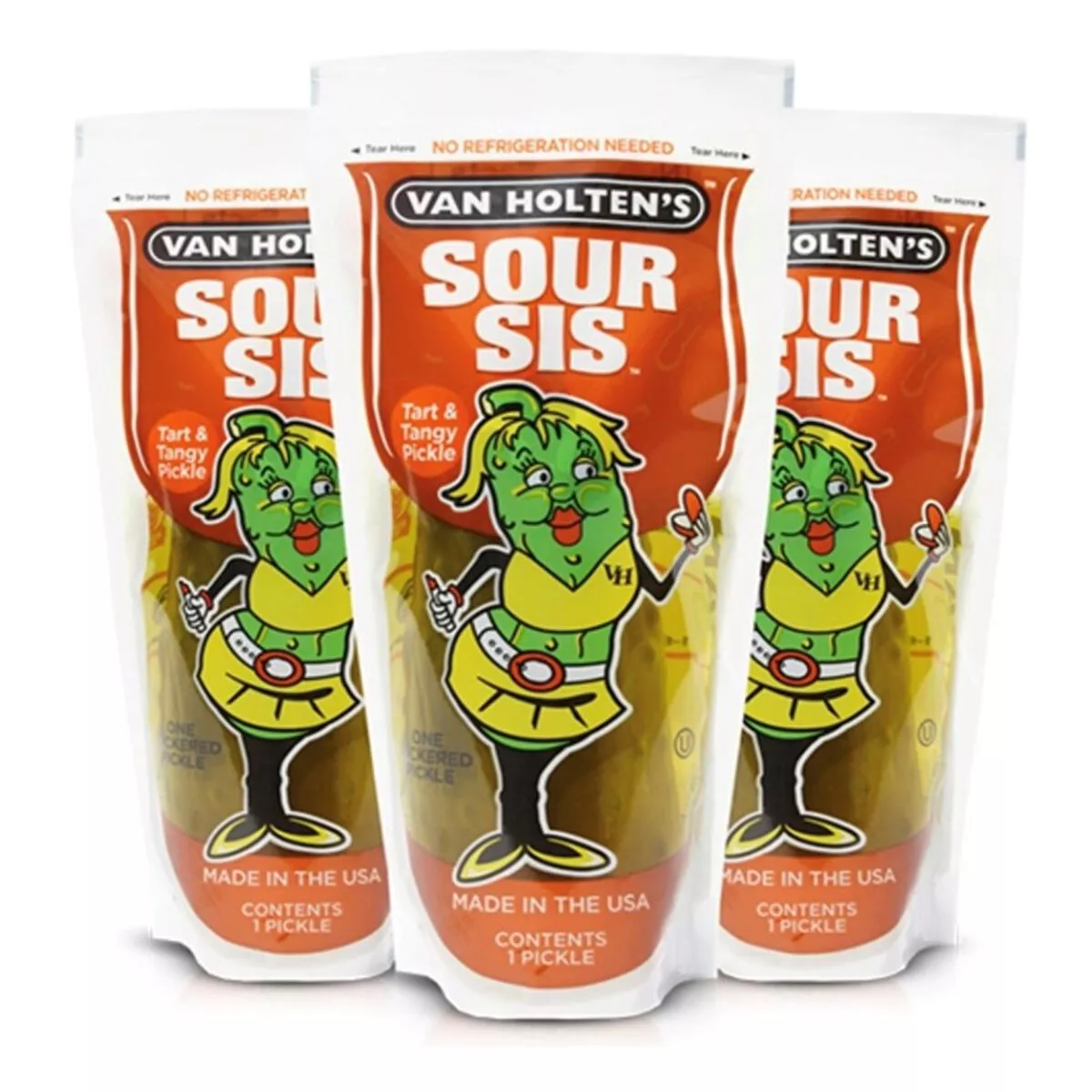 Van Holtens Pickles Sour Sis Pickle King (300g) 1