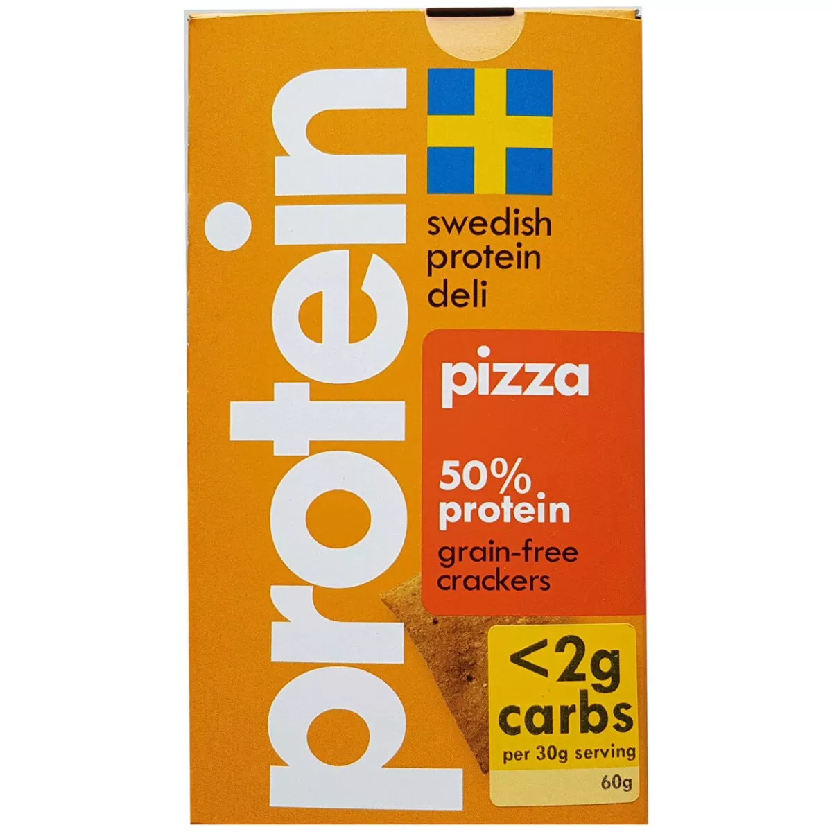 Swedish Protein Deli Pizza-Crackers (60g) 1