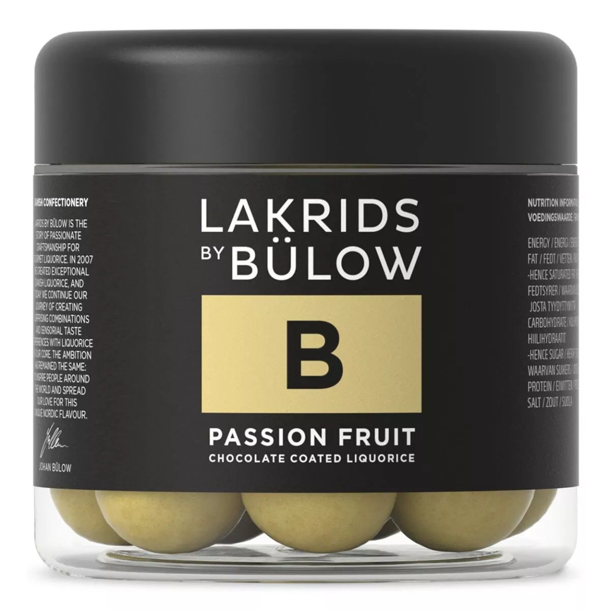Lakrids by Bülow - B - PASSION FRUIT - LAKRITZE MIT PASSIONSFRUCHT (125g) 1